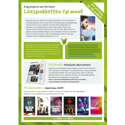 Flyer Leespakketten op maat