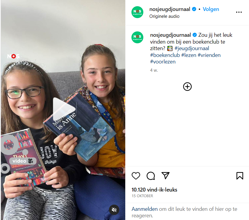 "Mijn naam is Anne" in het Jeugdjournaal