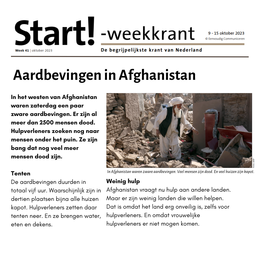 Start!-krant